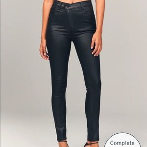 Abercrombie super skinny ankle high rise